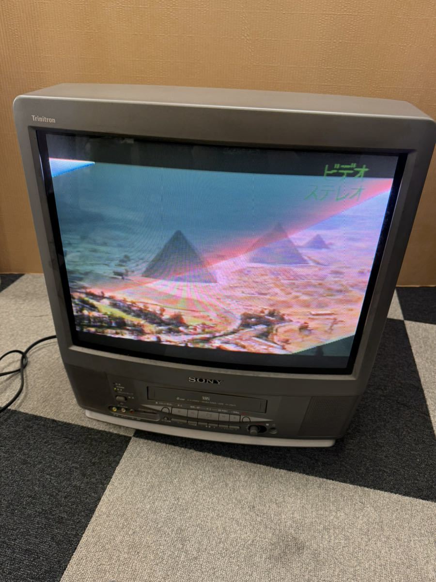 ☆ SONY ソニー KV-21SVT1 トリニトロンカラービデオテレビ ブラウン管