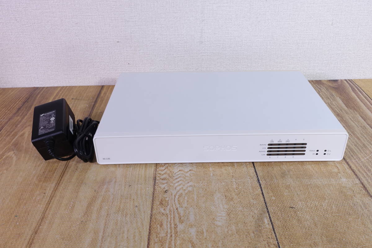 SOPHOS ソフォス XG 135 ファイアウォール 2019年製 Rev.3 現状 管理番号8054