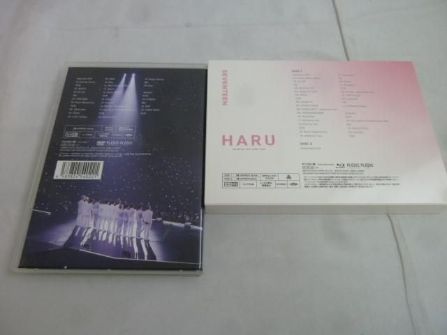 同梱可】中古品 韓流 SEVENTEEN HARU 2019 JAPAN TOUR Blu-ray トレカなし