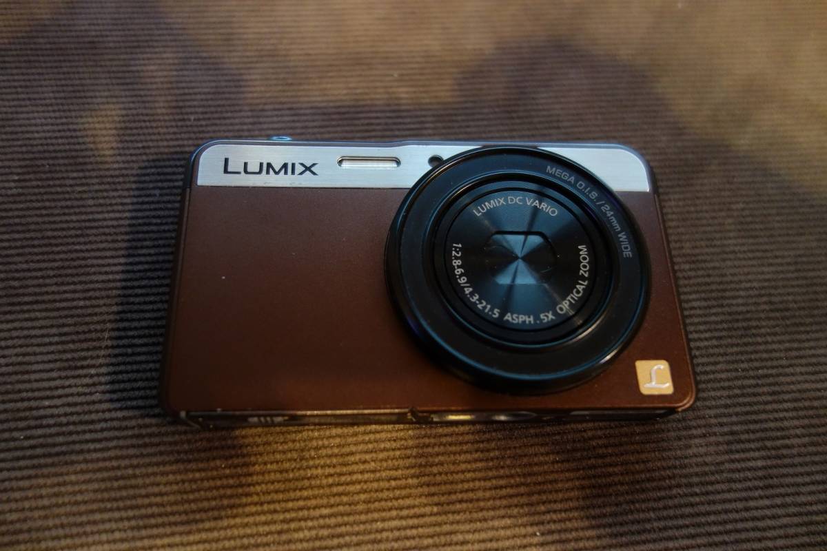 パナソニック Panasonic LUMIX DMC-XS3-T ブラウン 光学5倍 難あり動作 