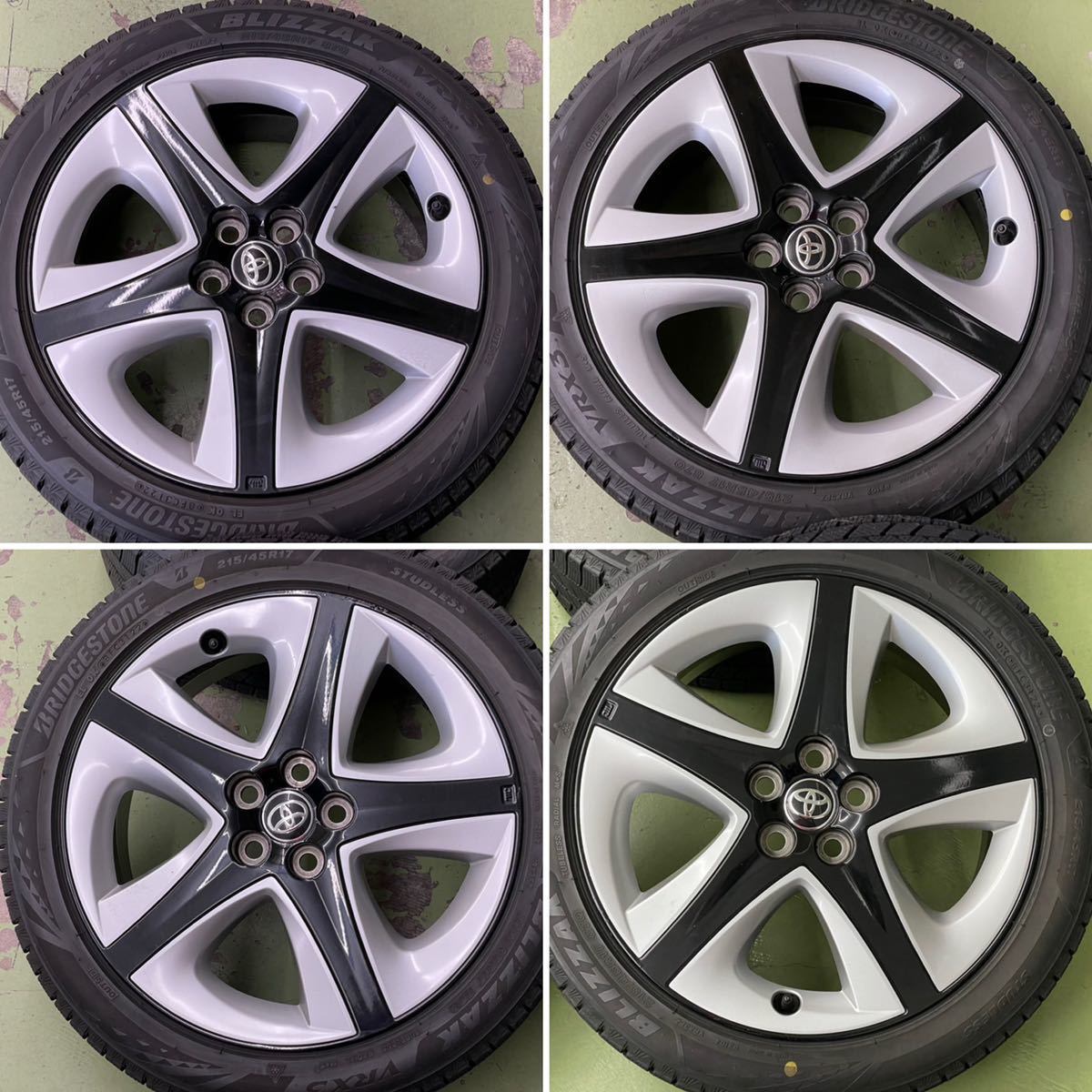 ブリヂストン ブリザック VRX3 215/45R17 2022年製 スタッドレスタイヤ 