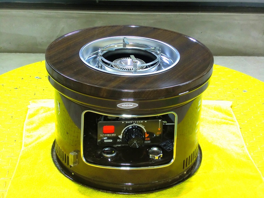 石油ストーブ　コンロ　トヨトミ　HHA-7A 動作品】トヨトミ 石油コンロ HHA-7A 煮炊き用 丸形ストーブ 昭和