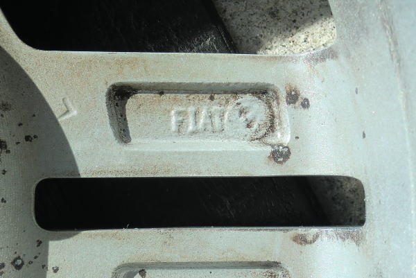 中古純正アルミホイール　ＦＩＡＴ　ＰＡＮＤＡ用（16912） １４Ｘ５.0Ｊ ９８Φ４穴 　４枚セット　 パンダ 2007年式 アレッシィ・16912 (フィアット) FIAT にて使用