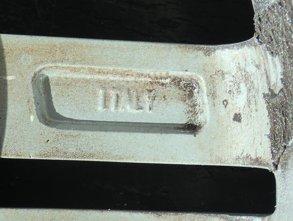 中古純正アルミホイール　ＦＩＡＴ　ＰＡＮＤＡ用（16912） １４Ｘ５.0Ｊ ９８Φ４穴 　４枚セット　 パンダ 2007年式 アレッシィ・16912 (フィアット) FIAT にて使用