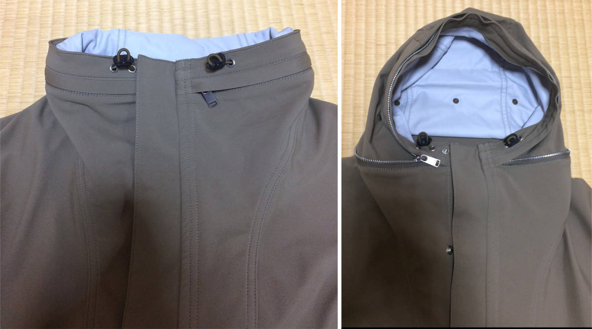 美品 nonnative CYCLIST JACKET N/P TAFFETA STRETCH WITH WINDSTOPPER 