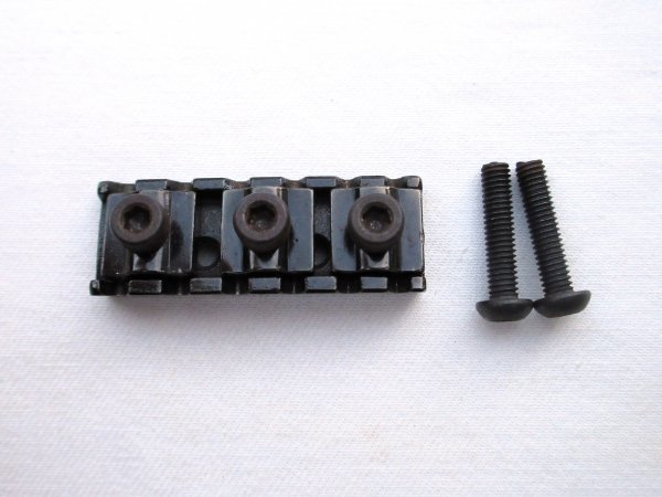 FERNANDES　フェルナンデス　Floyd Roseナット　裏止めロックナット　42mm　黒　88年製FERNANDES FR-75