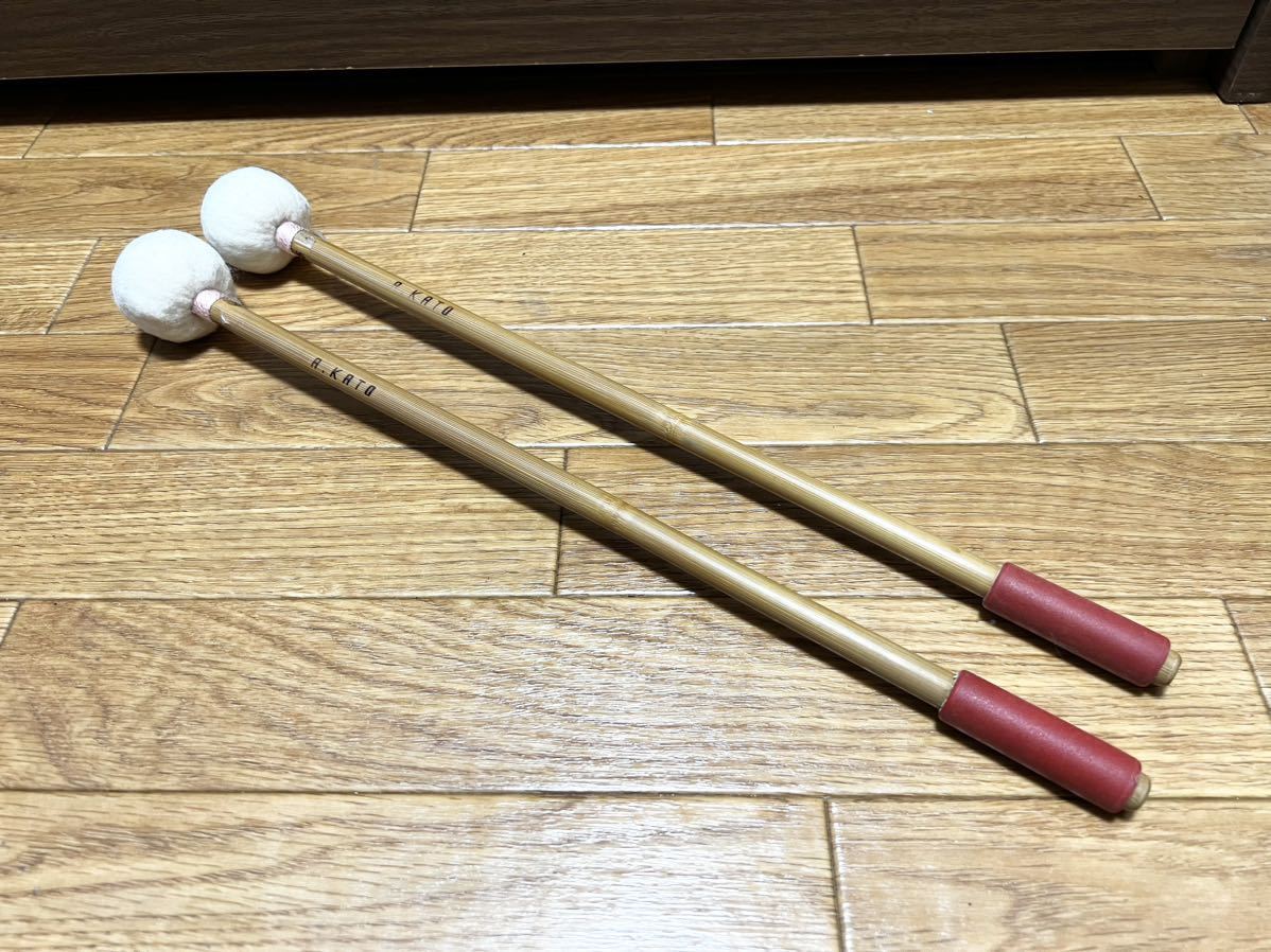 KATO.B.K. ティンパニマレット KATO 【美品】KATO B.K. (カトー撥工房