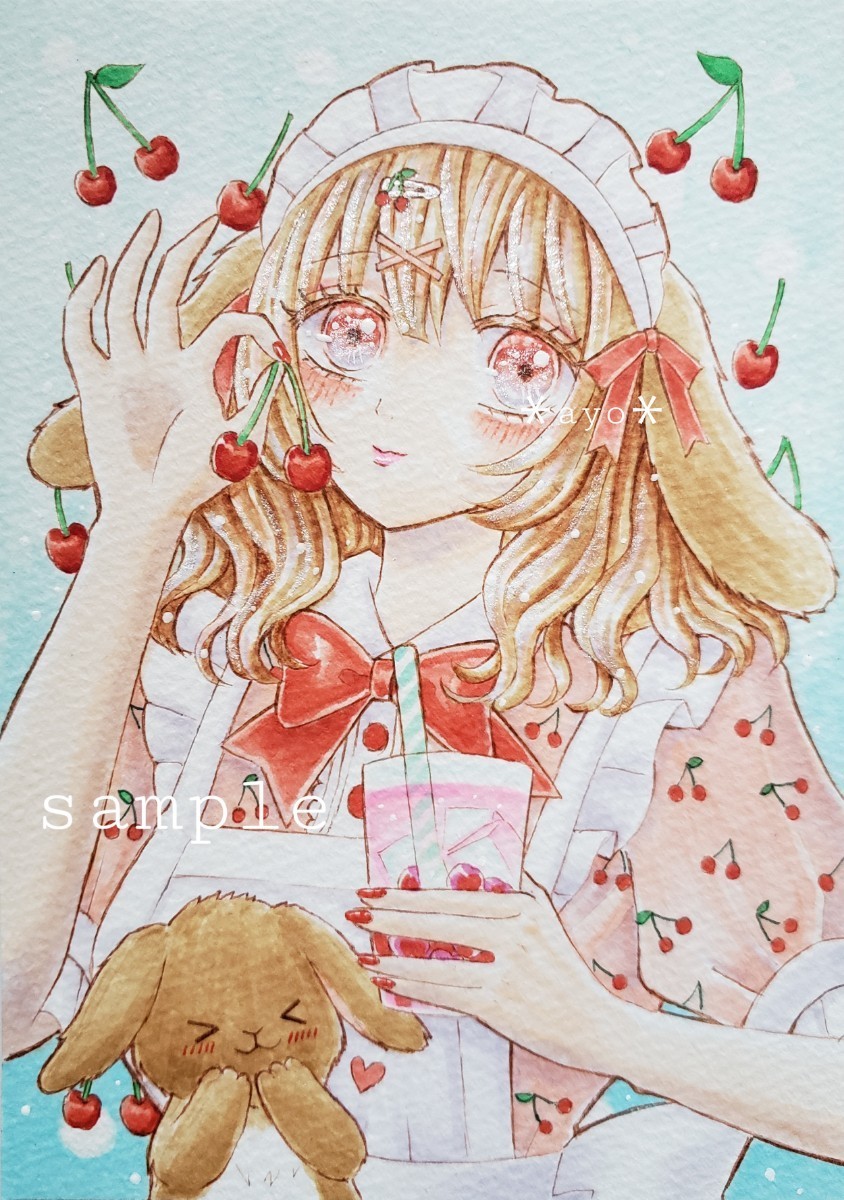 ***オリジナルの手描きイラスト!*** ***オリジナルの手描きイラスト!***