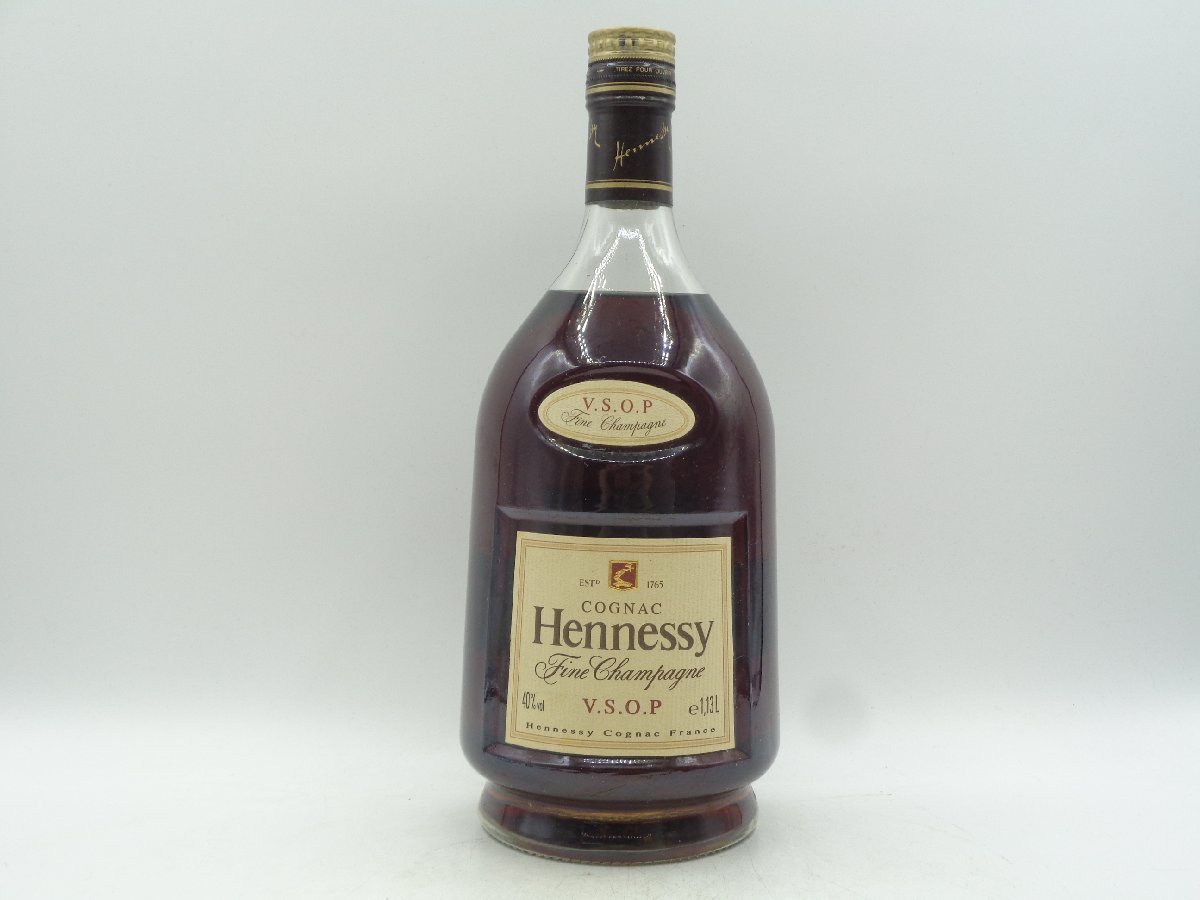1円～ ヘネシー VSOP ブランデー 1000ml 40% 箱付き Hennessy 酒 未開