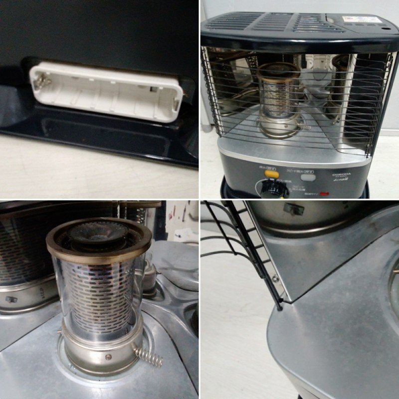コロナ CORONA 自然通気形開放式石油ストーブ 石油ストーブ SX-2412Y 