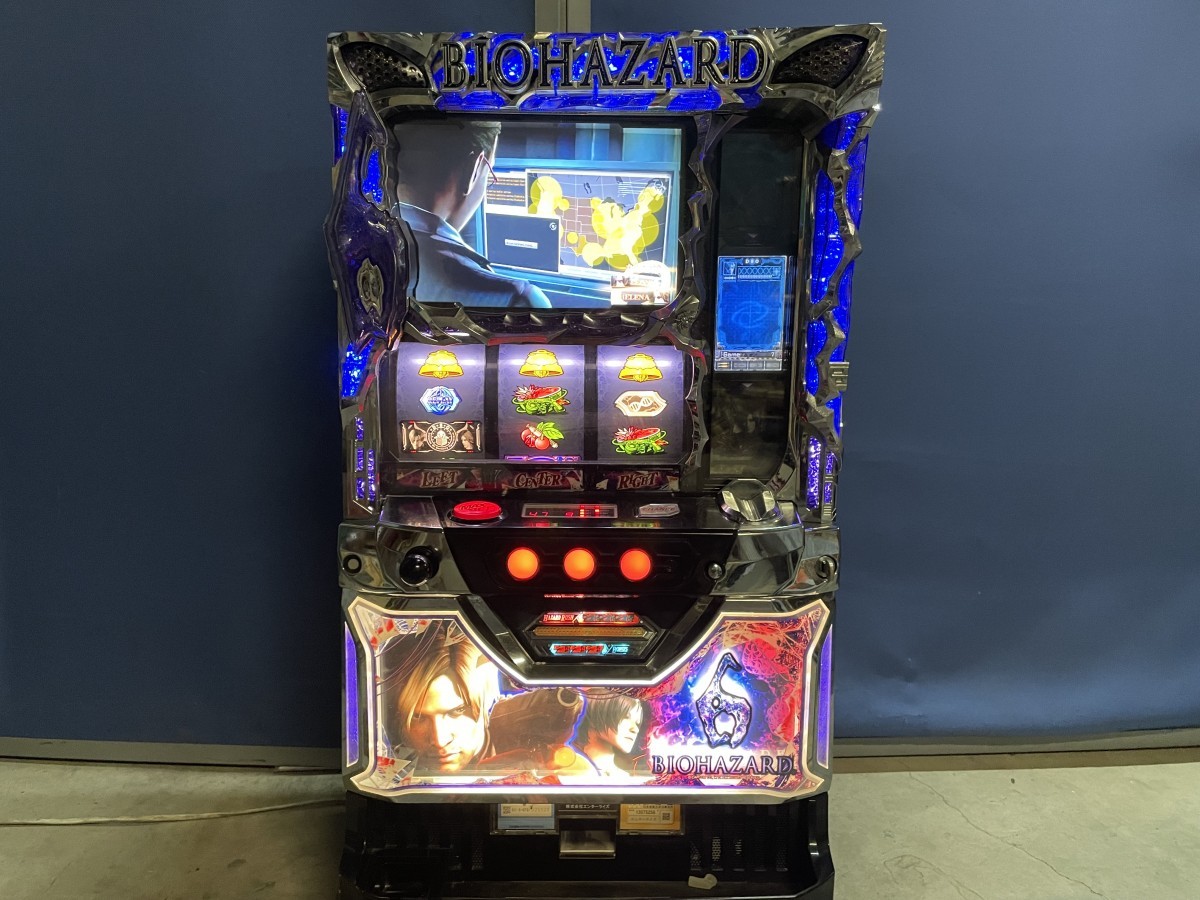 エンターライズ バイオハザード パチスロ スロット 実機 コイン不用機
