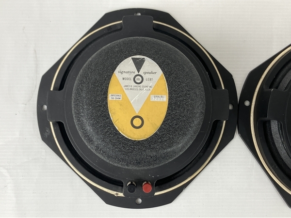 JBL LE8T フルレンジ スピーカー ユニット ペア 音響 中古 N8196055
