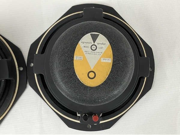 JBL LE8T フルレンジ スピーカー ユニット ペア 音響 中古 N8196055