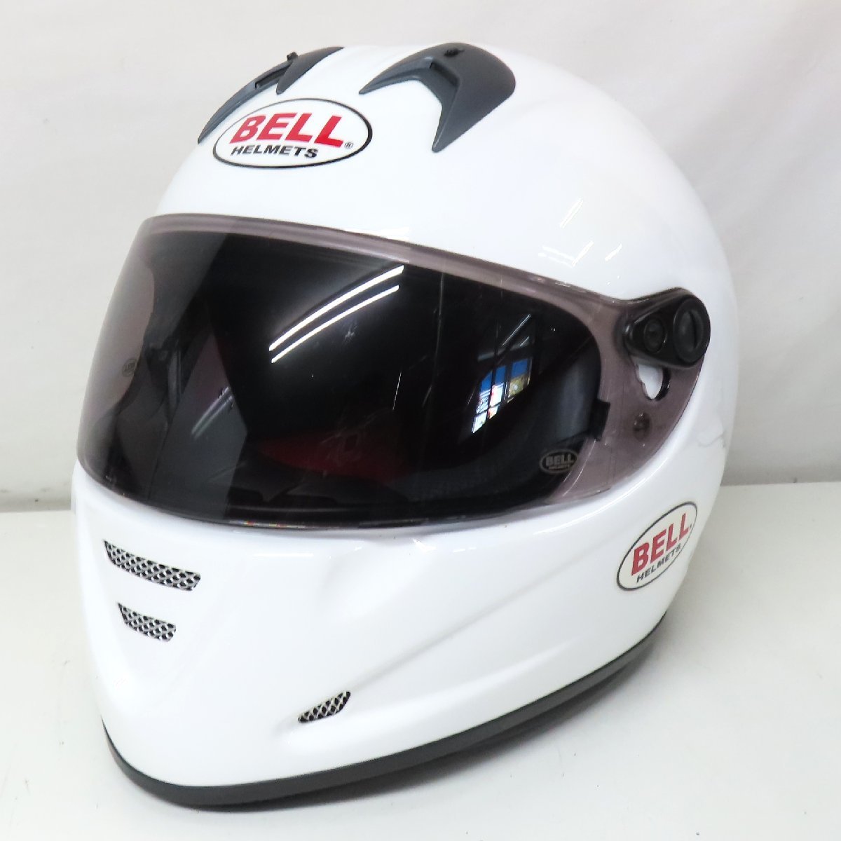 M5XJ1 ベル BELL COBRAブラック⁄ホワイト ☆BELL xl 【美品