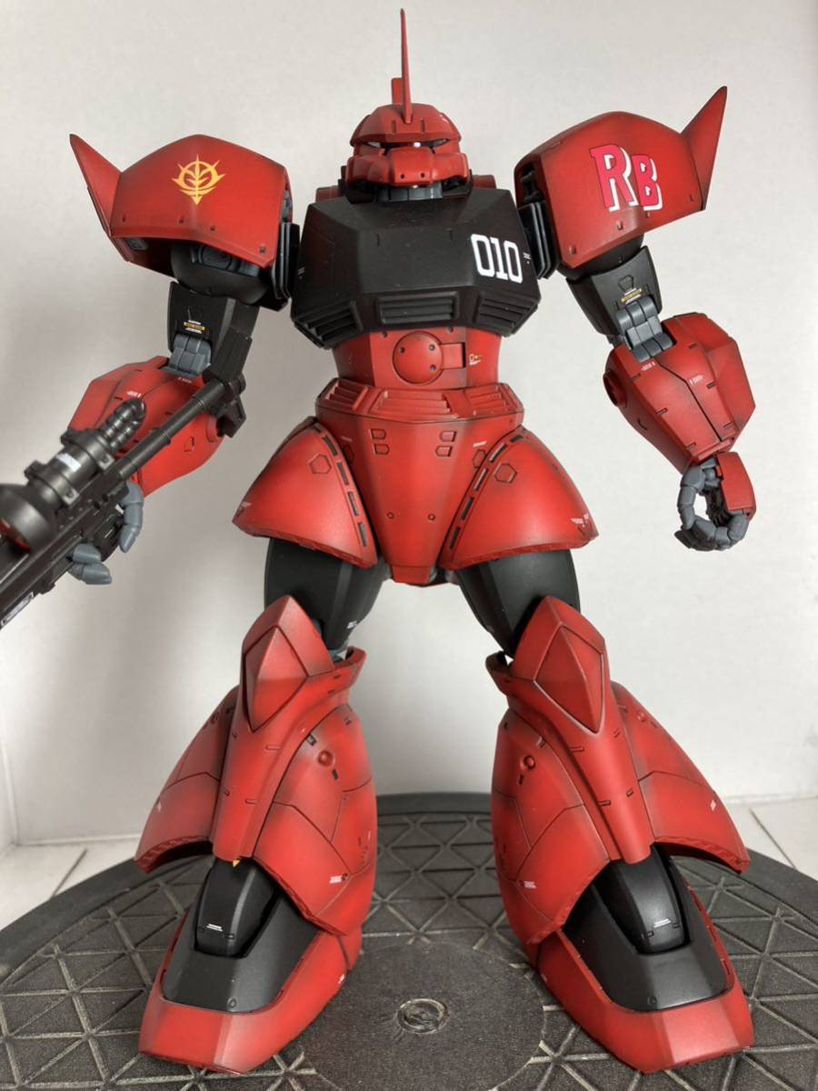 1円スタート MG 1/100 ジョニー ライデン専用ゲルググ Ver.2.0 塗装 