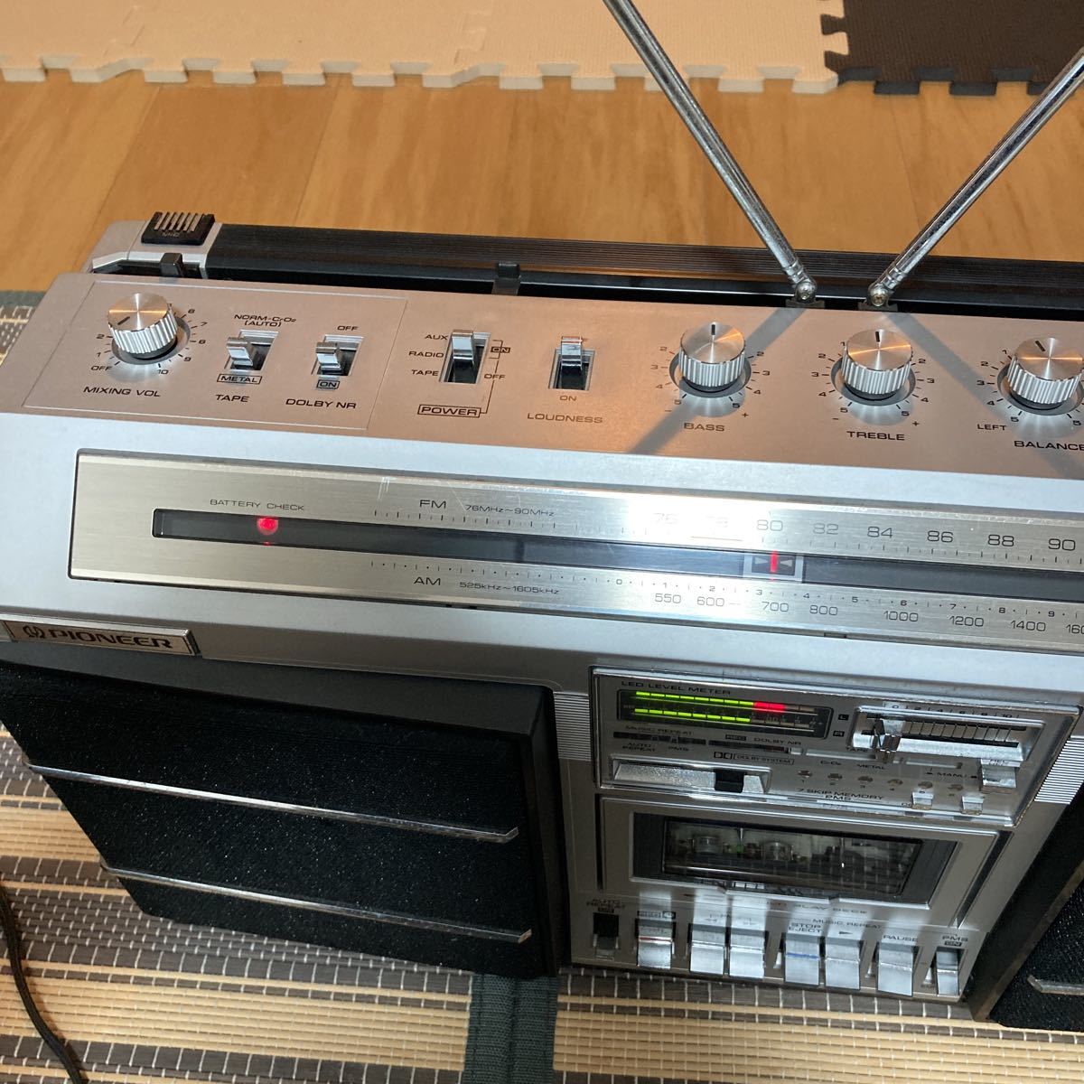 Yahoo!オークション - ジャンク品PIONEER SK-95 ラジカセ