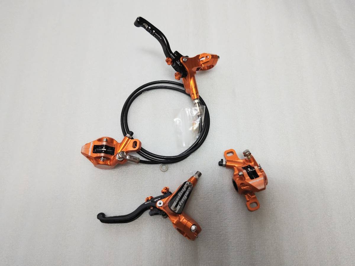 HOPE Tech3レバー＋X2キャリパーセット ホース片方欠品 HOPE E4 TECH3
