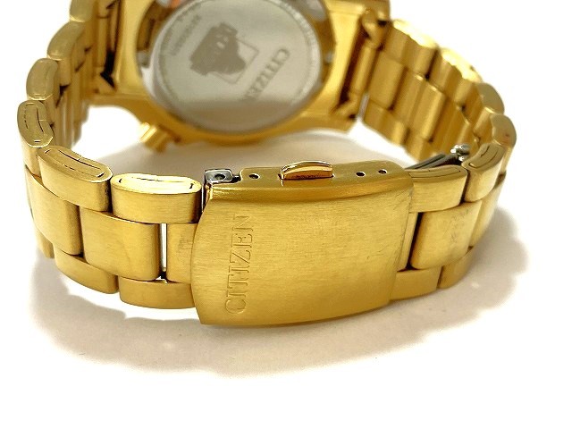 駆動OK CITIZEN シチズン XLARGE エクストララージ 8203-S118603 SS/GP 