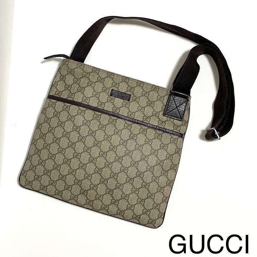 GUCCI グッチ ショルダーバッグ サコッシュ クロスボディ 斜め掛け GG