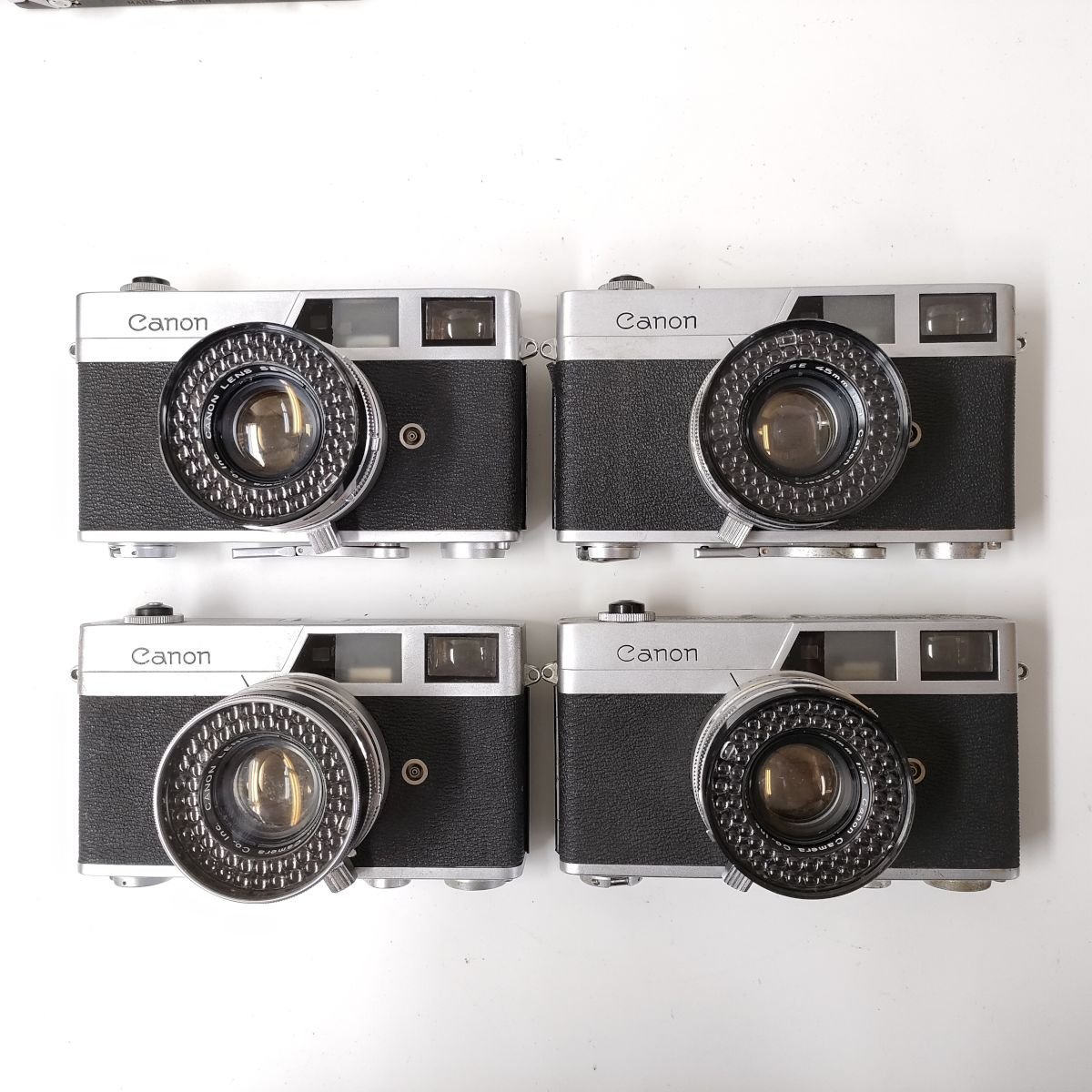 と*し様 【ジャンク品】Canon フィルムカメラ レトロデザイン フィルムカメラ Canon MINOLTA OLYMPUS CONTAX YASHICA など 13台