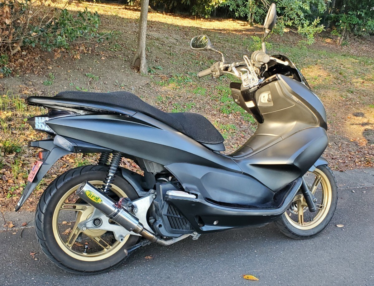 PCX125 Jf28 後期 ESP スペシャルエディション マットブラック 乗って 