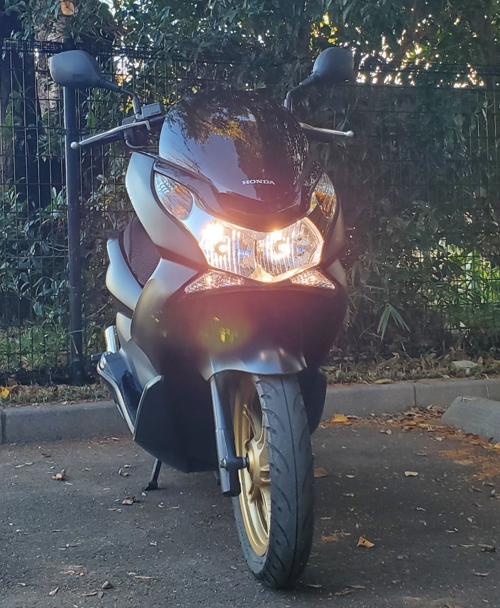 PCX125 Jf28 後期 ESP スペシャルエディション マットブラック 乗って 