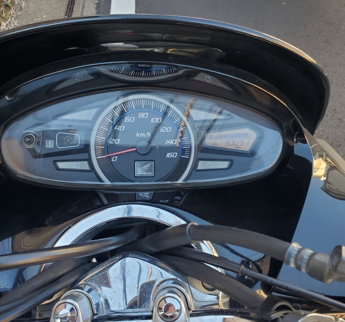 PCX125 Jf28 後期 ESP スペシャルエディション マットブラック 乗って