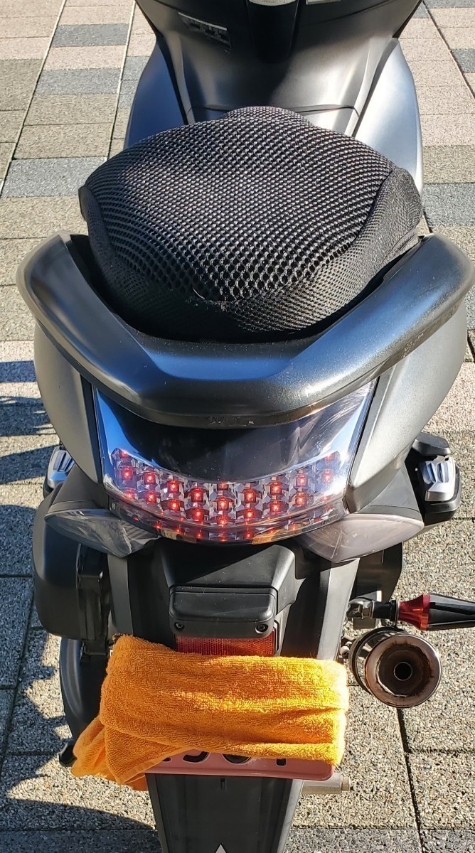 PCX125 Jf28 後期 ESP スペシャルエディション マットブラック 乗って
