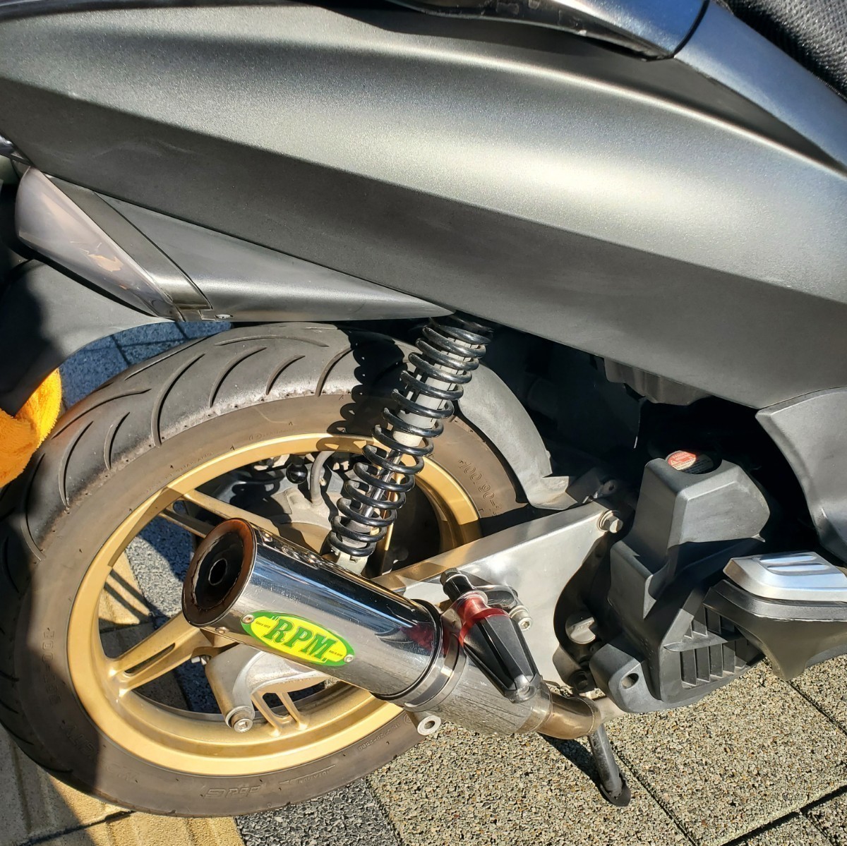 PCX125 Jf28 後期 ESP スペシャルエディション マットブラック 乗って 