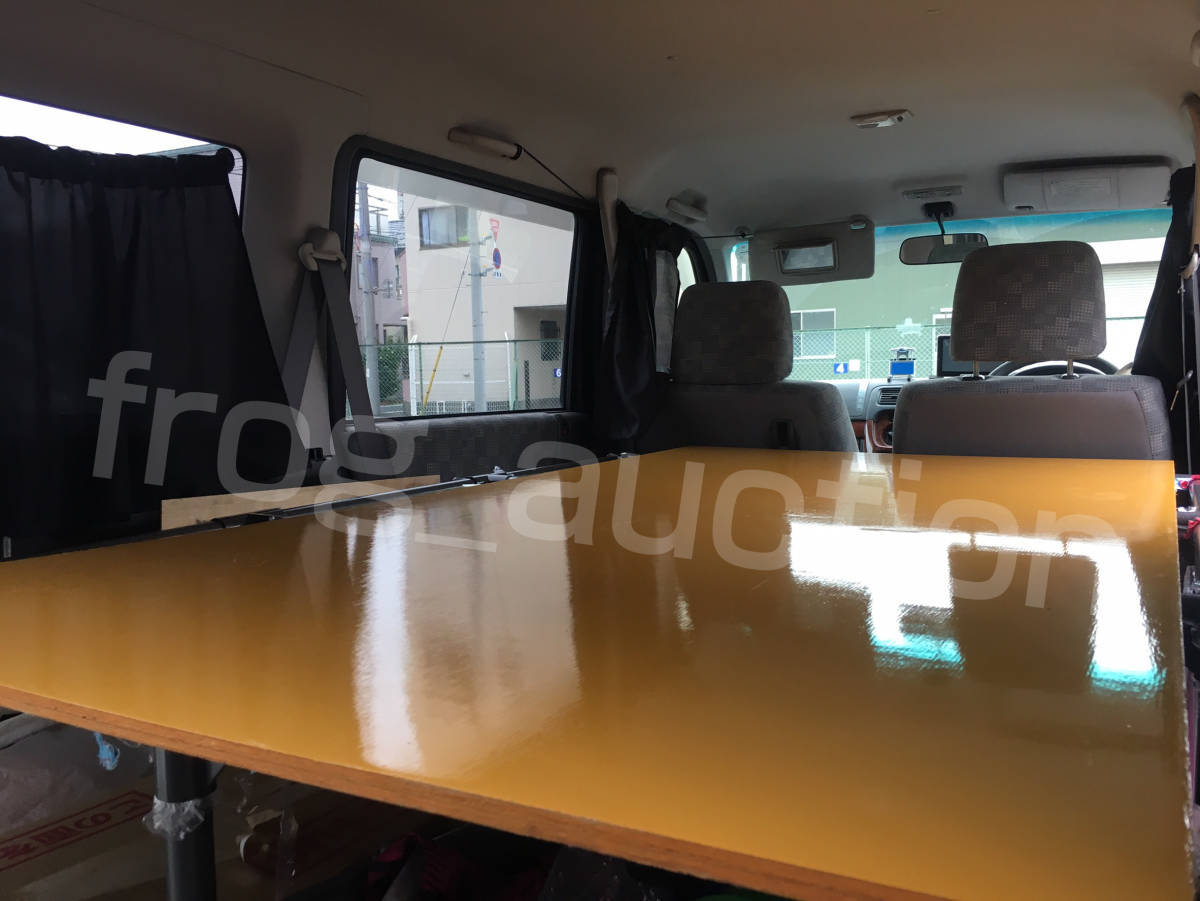 車中泊用ベッドフレーム【適合車種：軽ワゴン(バモス／エブリイワゴン