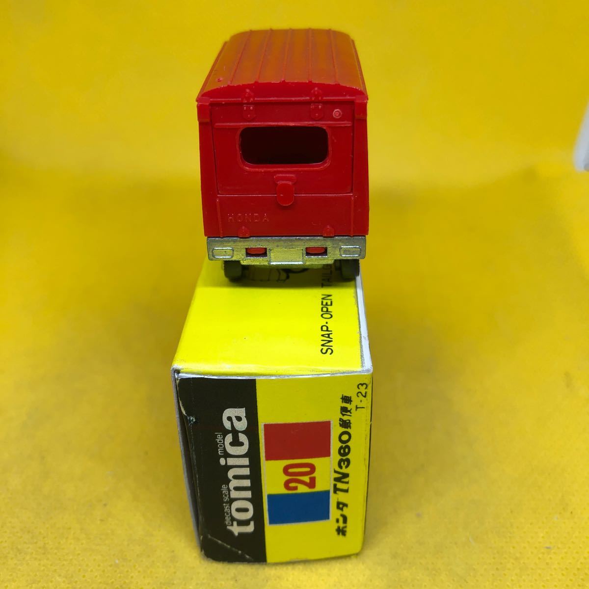黒箱 トミカ NO.20 ホンダTN360郵便車 20-1-8 トミカ ホンダ TN360 郵便