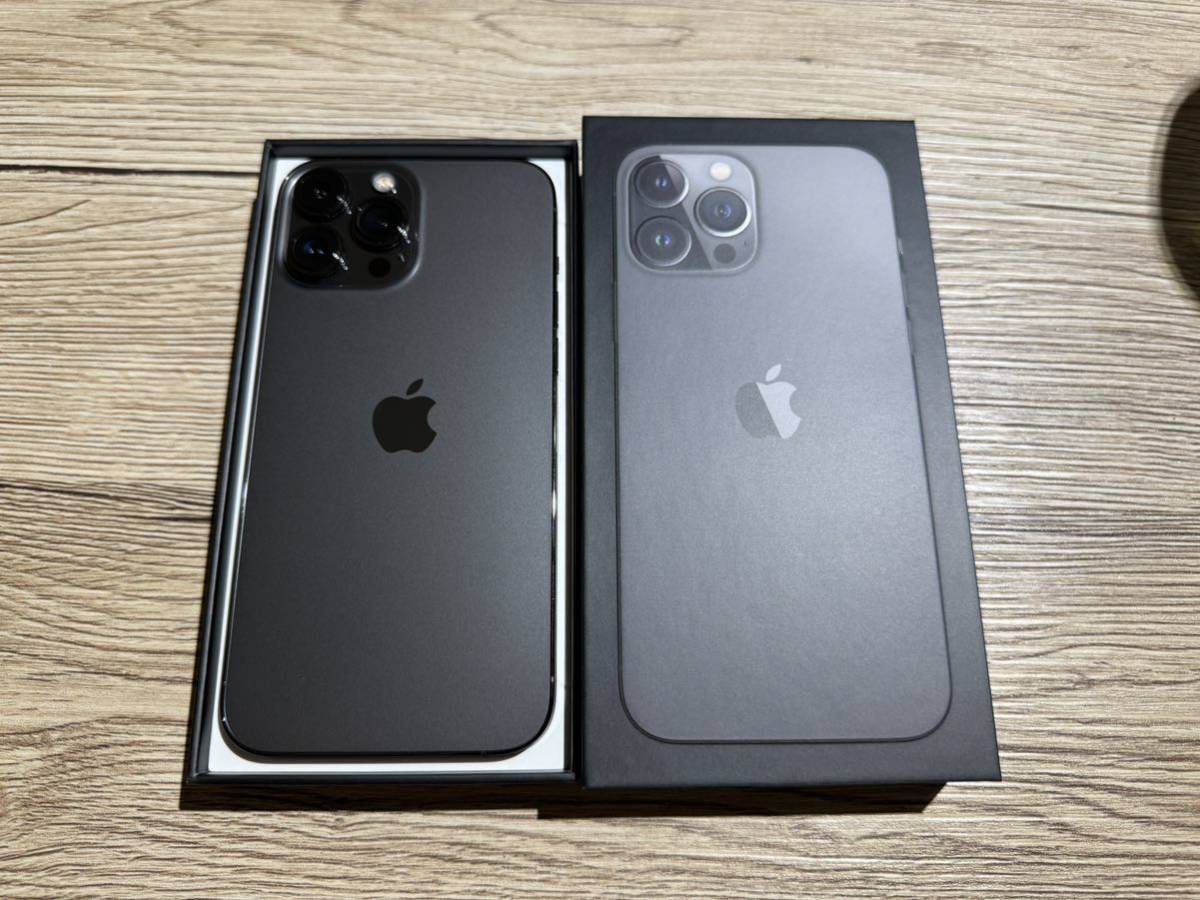 Apple iPhone 13 Pro Max 512GB グラファイト　おまけ iPhone 13 【美品】iPhone 13 Pro Max グラファイト 512GB おまけ付き