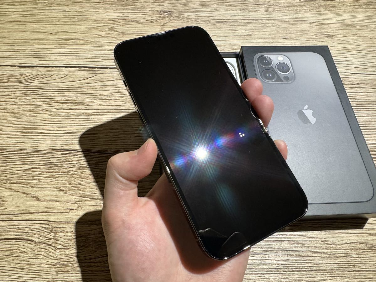 iPhone13pro 512GB グラファイト 美品　オマケ付 美品】iPhone 13 Pro Max グラファイト 512GB おまけ付き SIMフリー