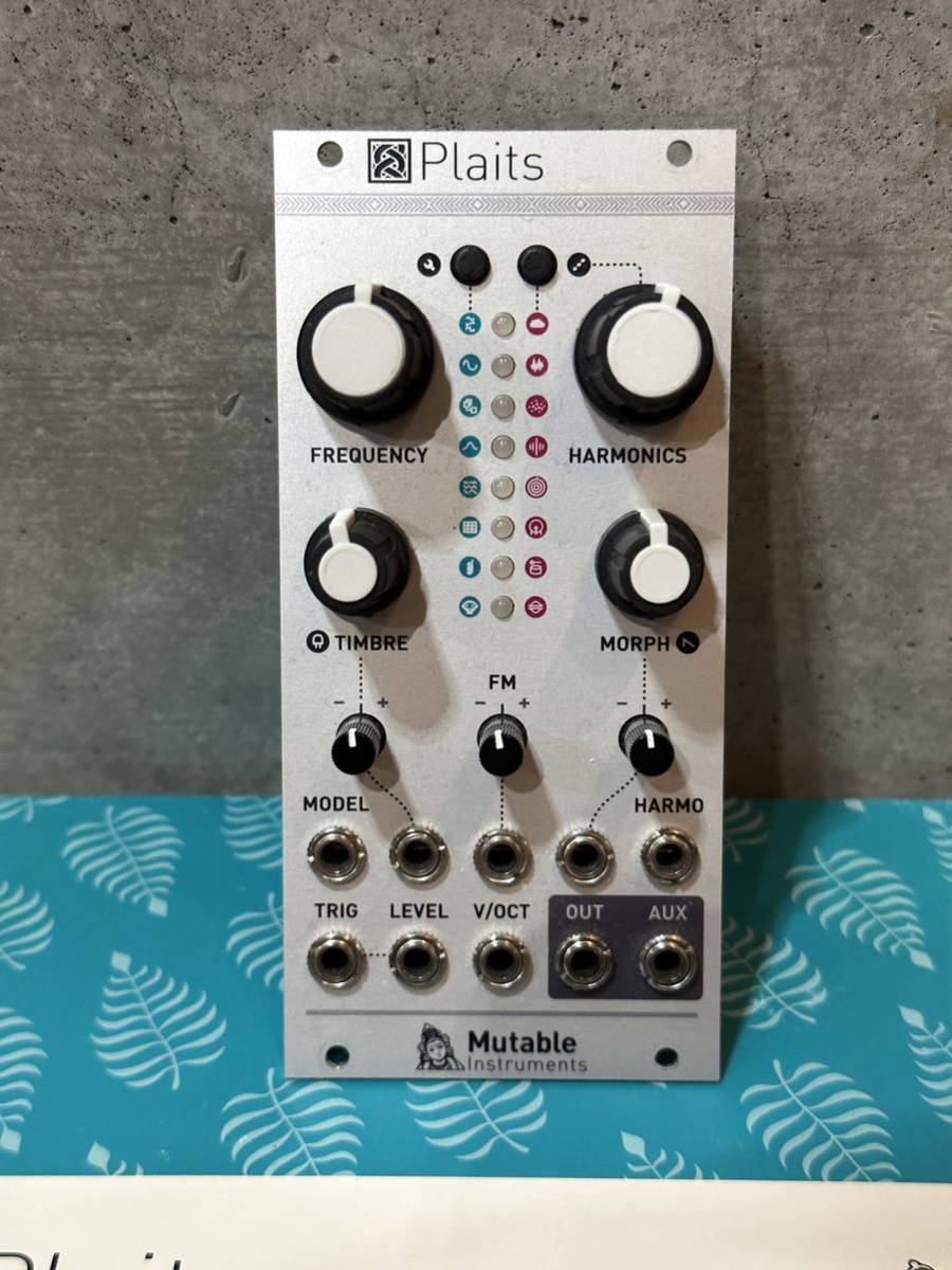 Mutable Instruments Plaitsモジュラーシンセ ユーロラックdtm daw