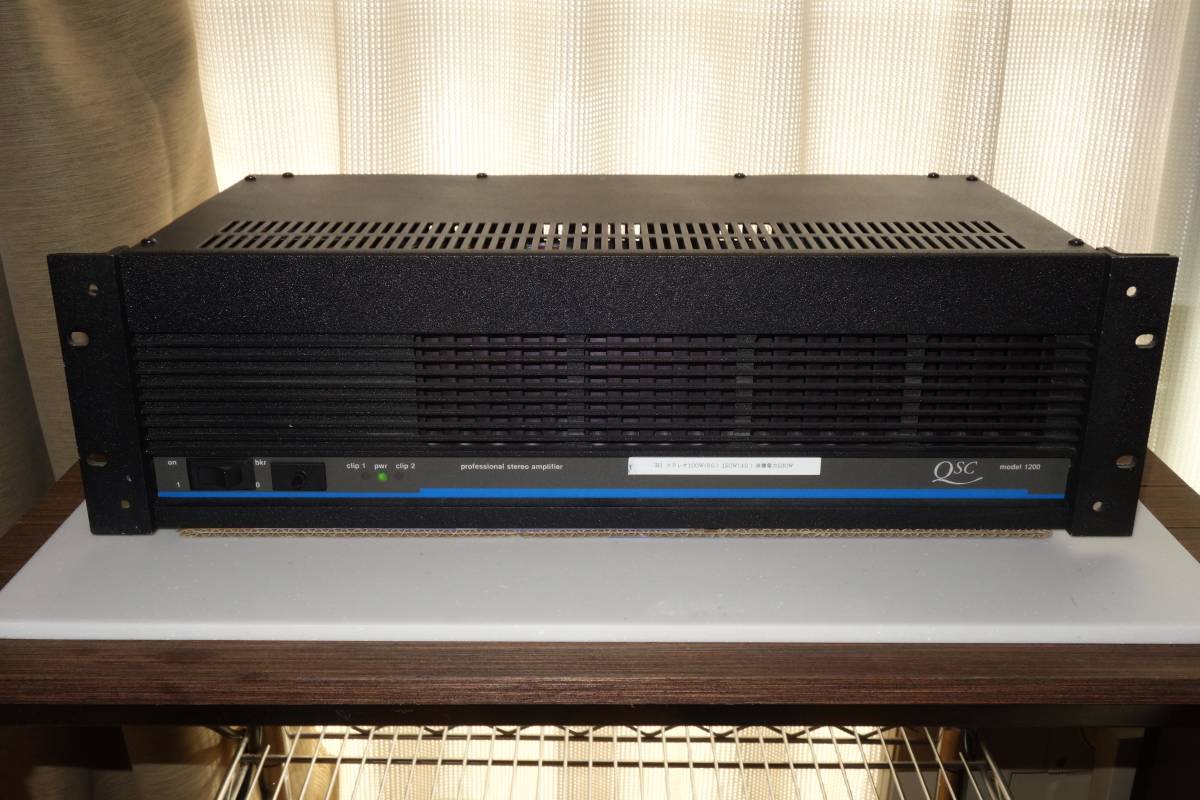 QSC PLX1202 ステレオ パワーアンプ amplifier 1200W QSC パワーアンプ 0 Power PLX1202 eBay | MODEL Amplifier - Audio