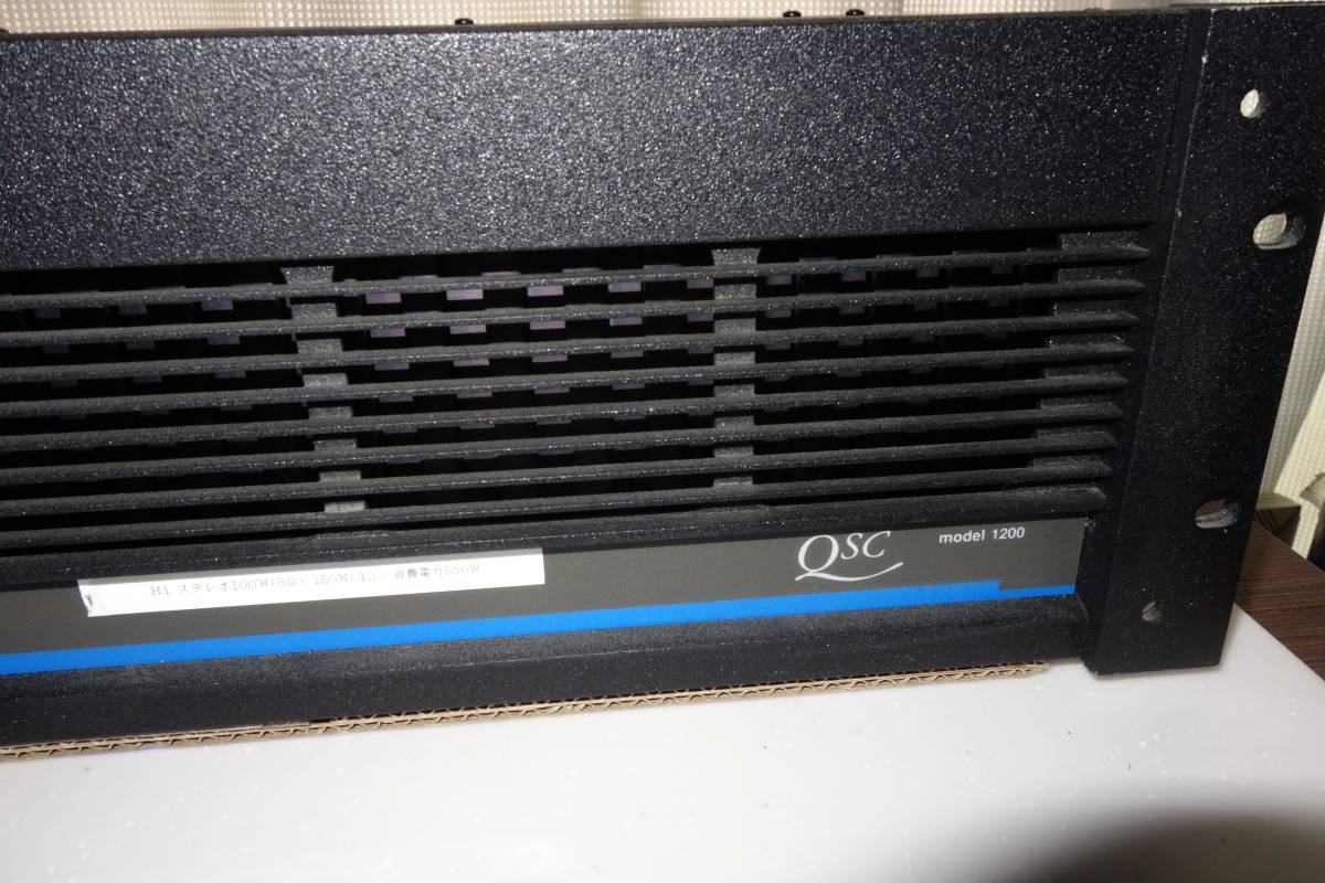 QSC パワーアンプ 0 Power PLX1202 eBay | MODEL Amplifier - Audio