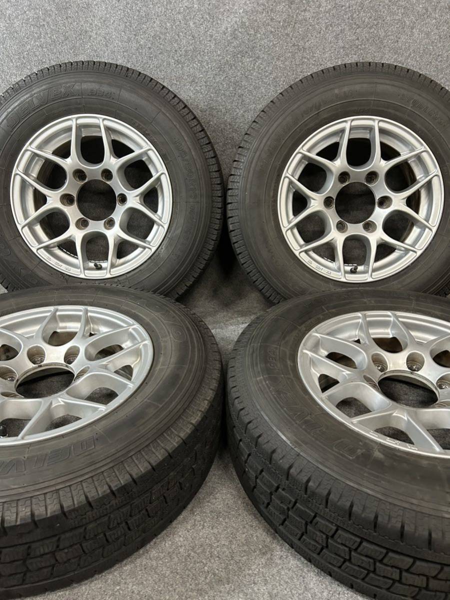 新作入荷，得価 195/80R15 107/105L LT TOYO/DELVEX 934 2020年 社外 アルミホイール 15インチ 6J +25 139.7 6H スタッドレス 100系 ハイエース 4本(15インチ)｜売買されたオークション情報、yahooの商品情報をアーカイブ公開 - その他