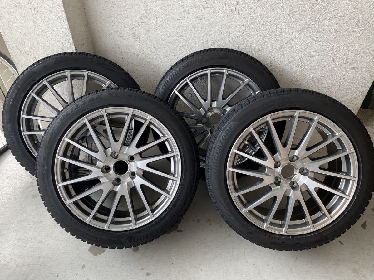 18インチ　レクサスES・30アルファードSC　スタッドレスタイヤホイール　美品_1