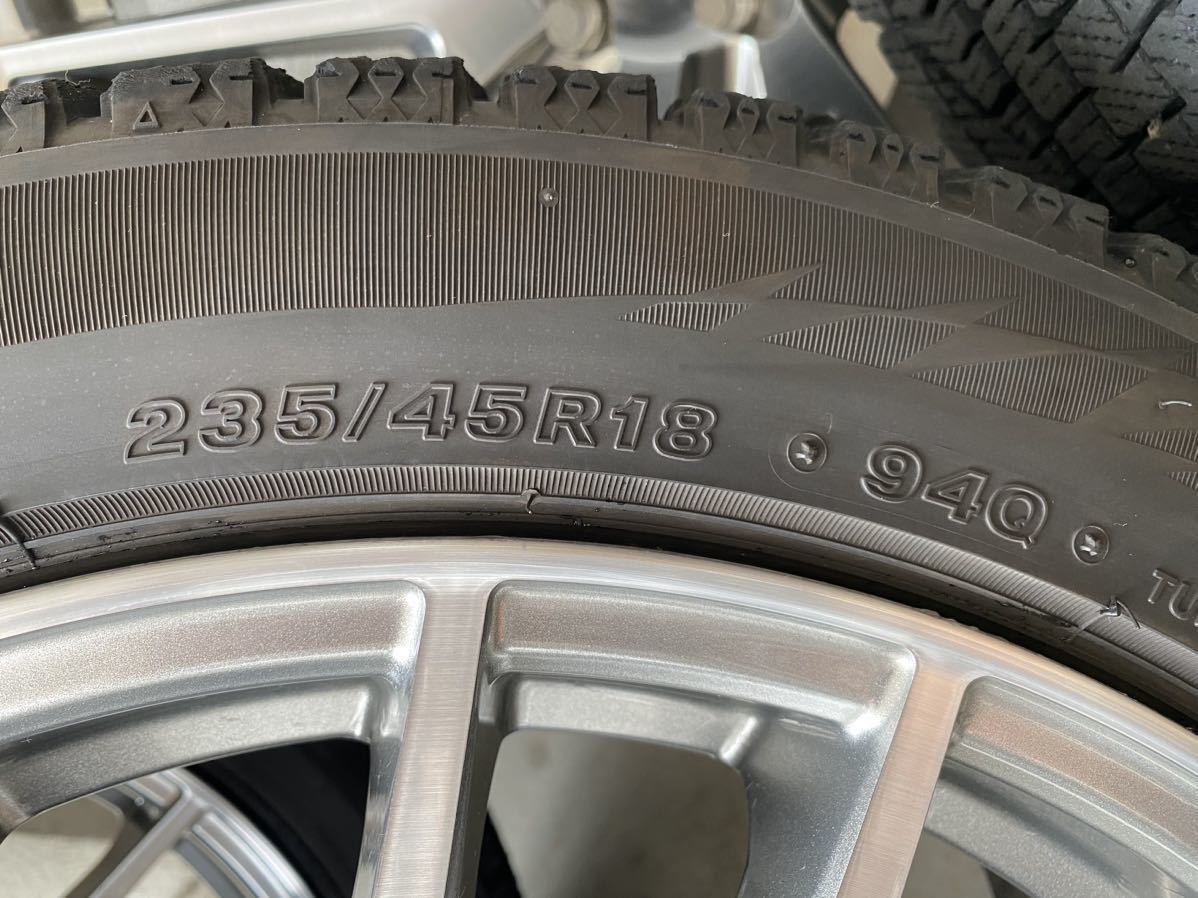 18インチ　レクサスES・30アルファードSC　スタッドレスタイヤホイール　美品_3