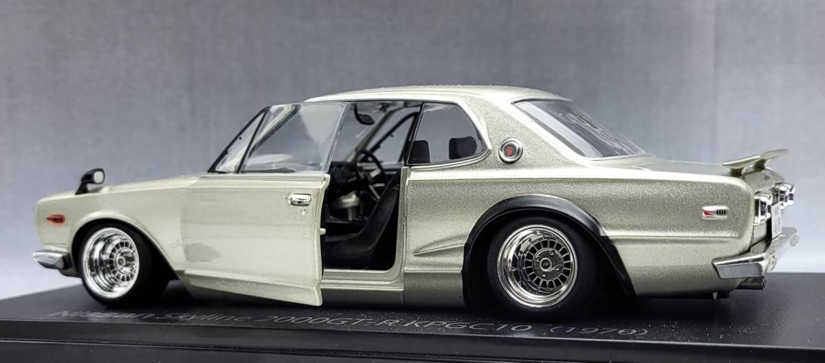 1/24　スカイライン改　ハコスカレーシング　GT-R　ワタナベ　深リム 1/24 日産 スカイライン改 ハコスカ 2000GT-R KPGC10 フォーカス
