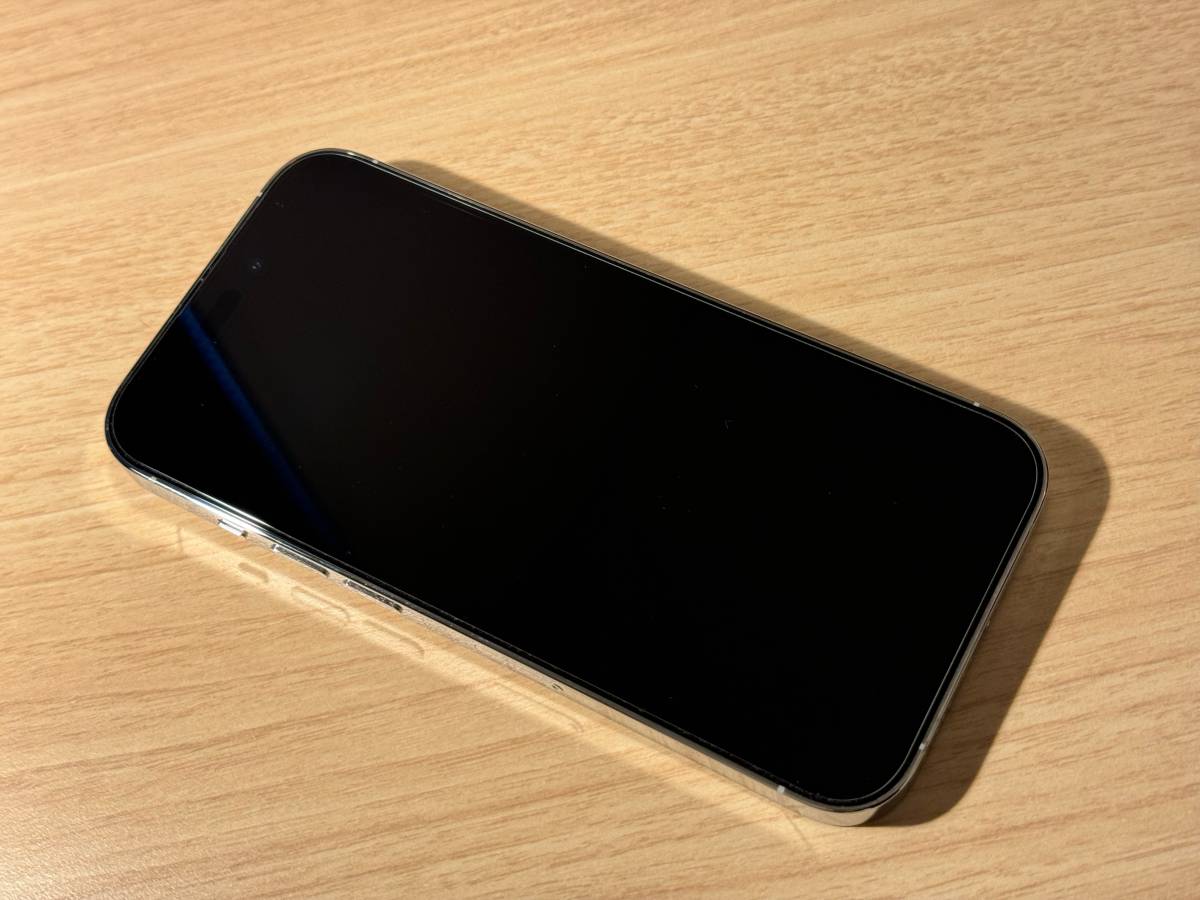 使用期間3カ月！ iPhone14 Pro 512GB シルバー SIMフリー バッテリー