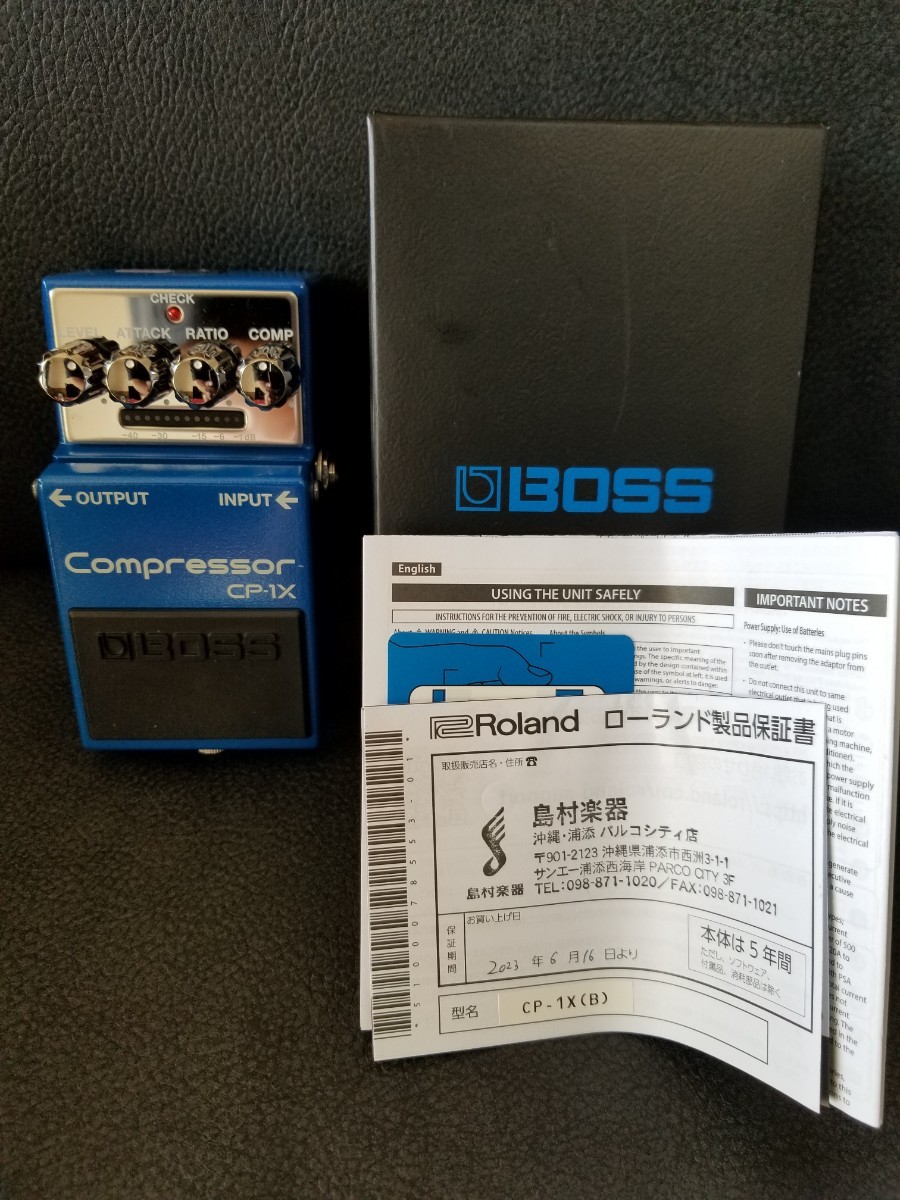 BOSS CP-1X Compressor コンプレッサー ボス | 送料無料 - サウンド