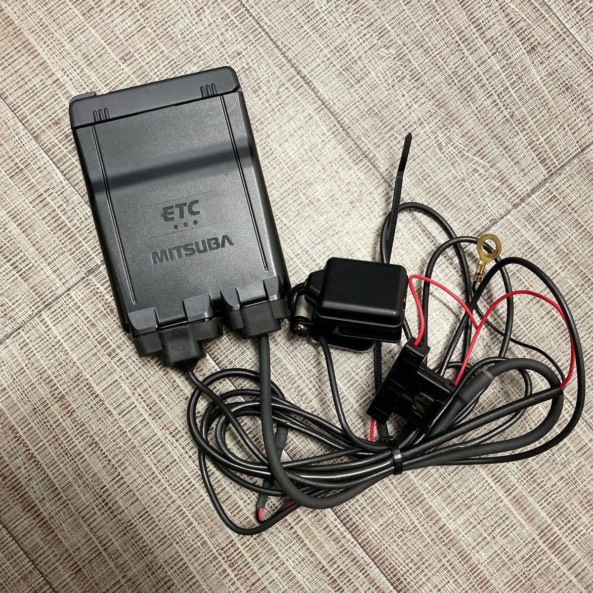 バイク MITSUBA MSC-BE61 ETC車載器