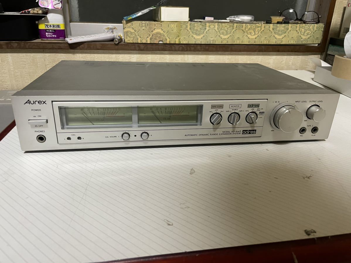 AD-4 アドレスユニット - 現状品 通電確認のみ adres(カセットデッキ