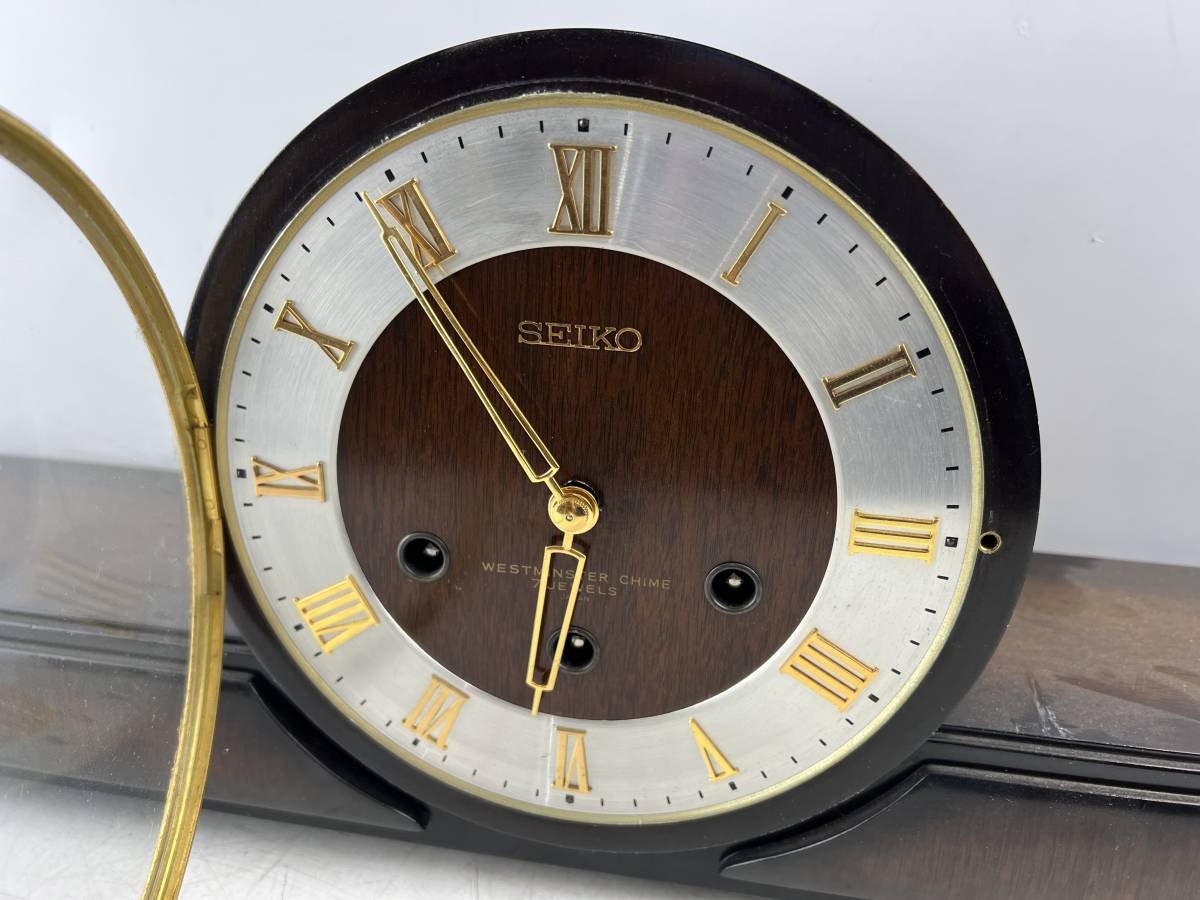 ゼンマイ式 SEIKO SEIKOセイコー CHIME ウェストミンスター 日の出時計 