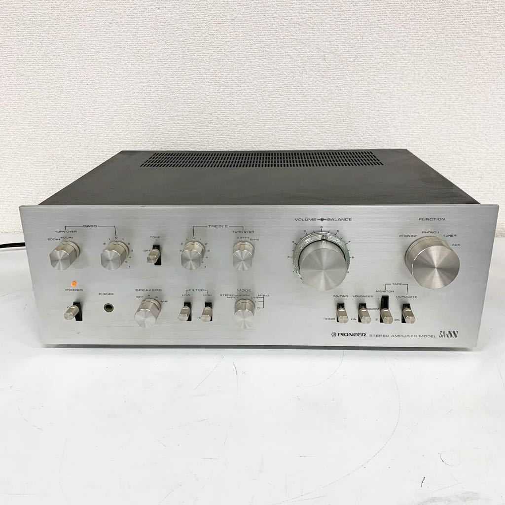 F-1】 Pioneer SA-8800 プリメインアンプ パイオニア 中古 ジャンク品