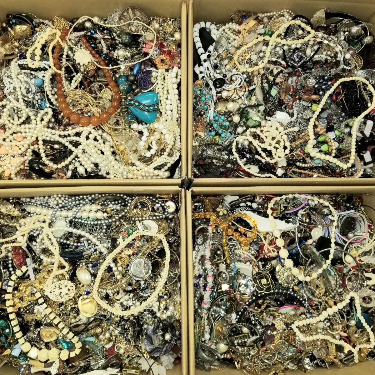 1円～ジャンクアクセサリー 総重量95.5kg位 超大量まとめ ネックレス