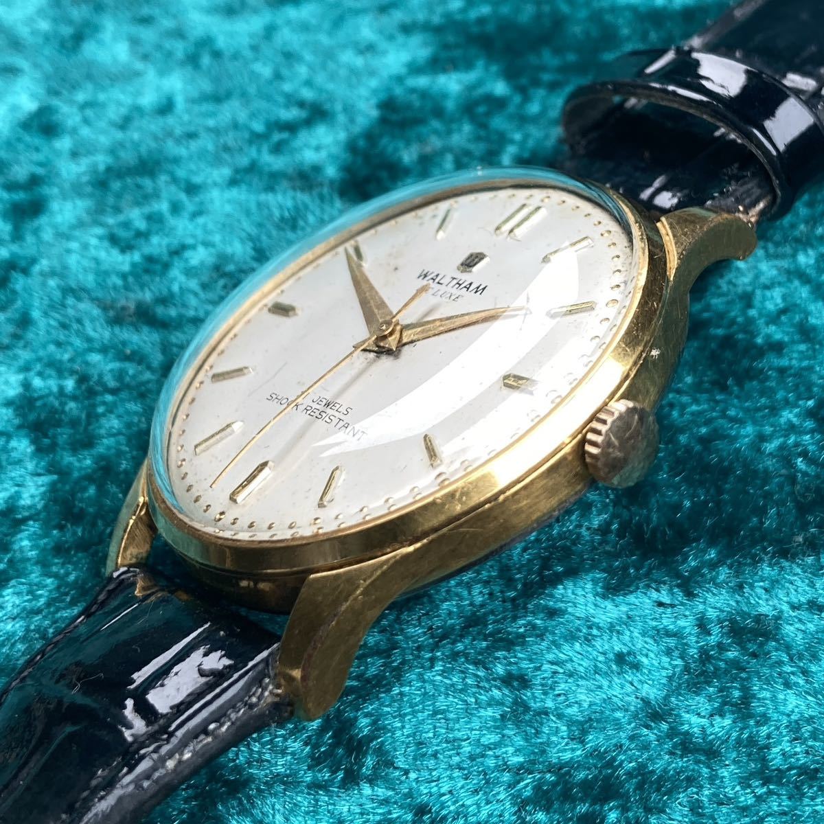 106ビンテージWALTHAMウォルサム デラックス 21石 植字バレット