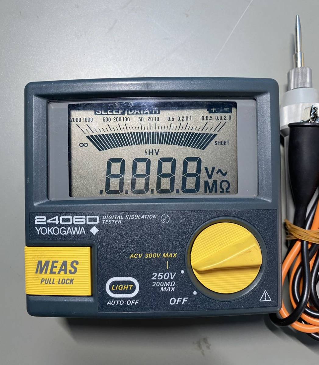 DIGITAL INSULATION TESTER sale for 58150⁄unit YOKOGAWA横河 2406D