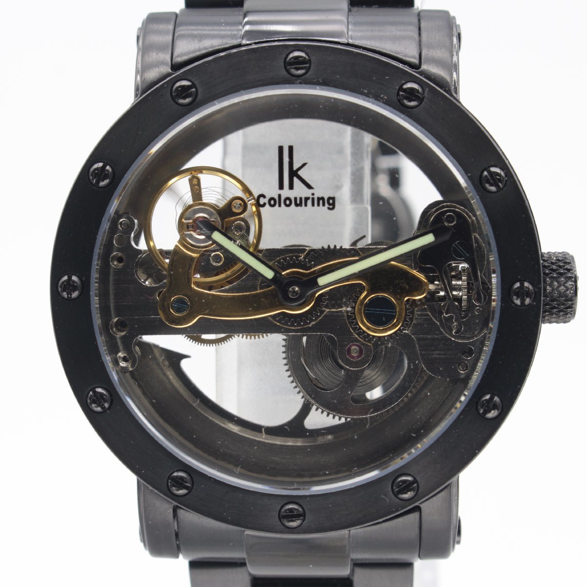 IK Watch Colouring Skeleton 自動巻き Wrist Men